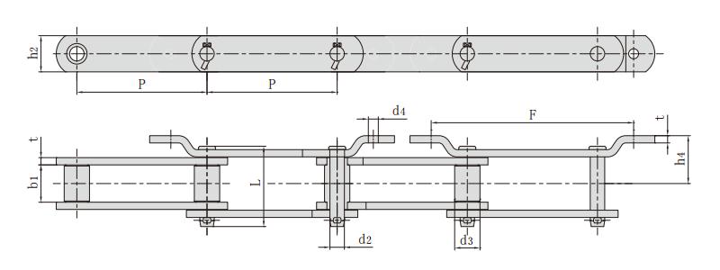 SM228.6F11_<font color='red'><font color='red'>糖機</font>鏈</font> 工程鏈條